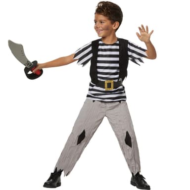 Sød Pirat børnekostume - 140 (9-10y)