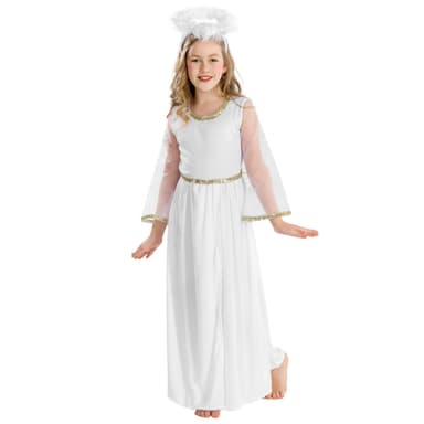 Sød Engel børnekostume - 140 (10-12y)