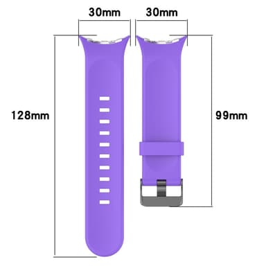 SKALO Silikonearmbånd Google Pixel Watch 3 45mm - Pink