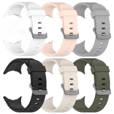 SKALO Silikonearmbånd Google Pixel Watch 3 45mm - Pink