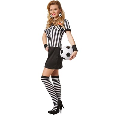 Sportsdommer kostume kvinde - S