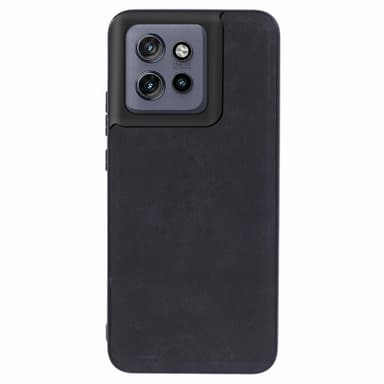 Motorola Edge 50 Neo 5G SKALO PU-læder hybridskal Sort