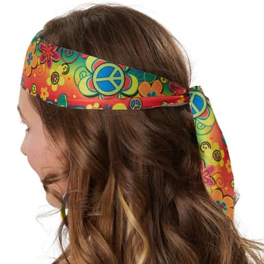 Rebelsk Hippie kostume - XXL