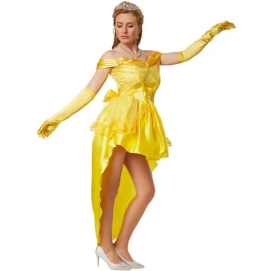 Prinsesse Belle kostume - XXL