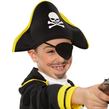 Piratprins børnekostume - 140 (9-10y)