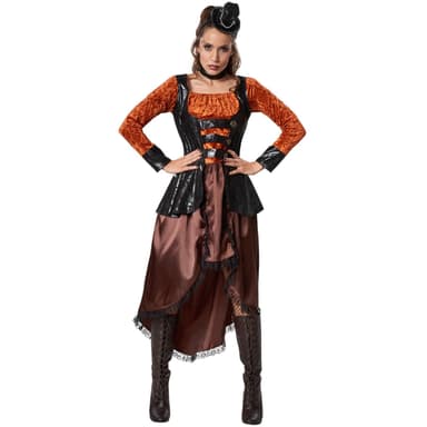 Steampunk prinsesse kostume - M
