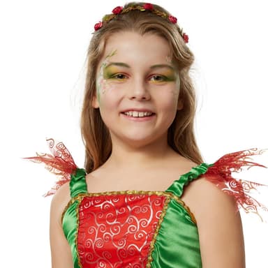 Skovprinsesse børnekostume - 128 (7-8y)