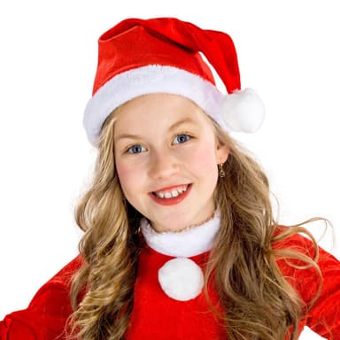 Nissepige børnekostume - 128 (8-10y)
