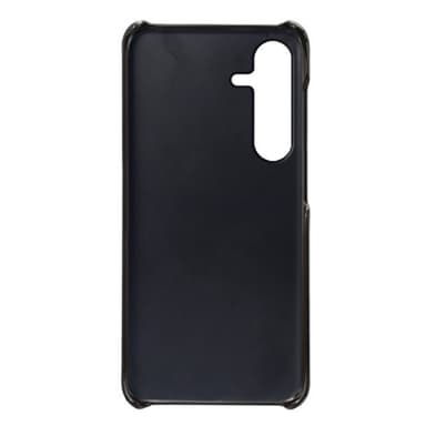 SKALO Samsung S24 FE PU-læder Cover med Pung - Sort