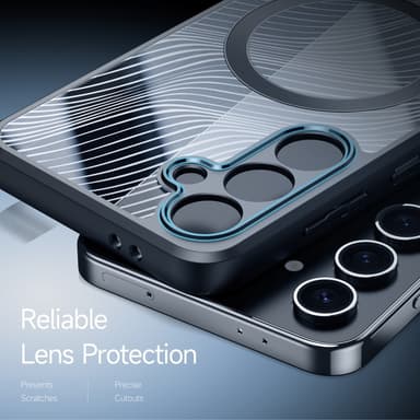 DUX DUCIS Samsung S24 FE Aimo Series Magnetic Ring Cover - Sort