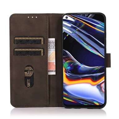 SKALO Xiaomi Redmi 14C KHAZNEH Pungetui i PU-læder - Brun