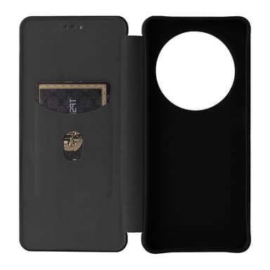 SKALO Xiaomi Redmi 14C Carbon Fiber Pungetui - Sort