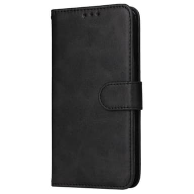 SKALO Samsung S24 FE PU-læder Pungetui - Sort