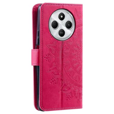 SKALO Xiaomi Redmi 14C Mandala Flip Cover - Pink