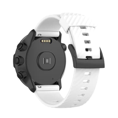 SKALO Silikonearmbånd til Mobvoi TicWatch Pro 5 - Hvid