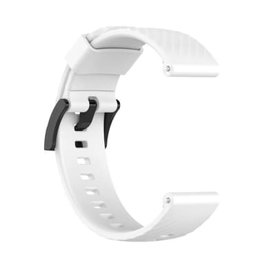 SKALO Silikonearmbånd til Mobvoi TicWatch Pro 5 - Hvid