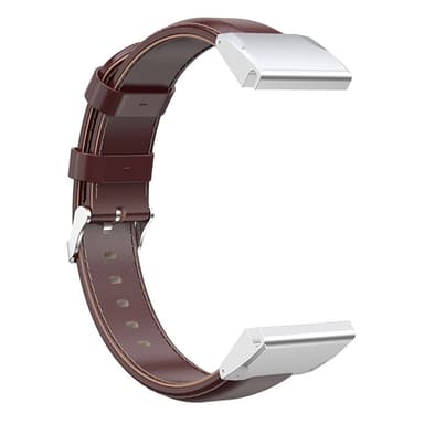 KALEBOL Læderarmbånd Garmin Fenix 7S/7S Pro 42mm - Brun
