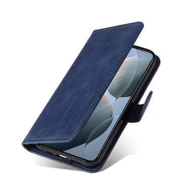 SKALO Xiaomi 14T PU-læder Pungetui - Blå
