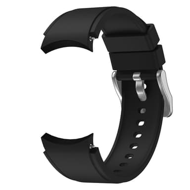 SKALO Samsung Watch 6 40mm/44mm Silikonearmbånd Formtilpasset - Sort