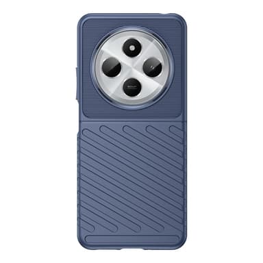 SKALO Xiaomi Redmi 14C Twill TPU-cover - Blå