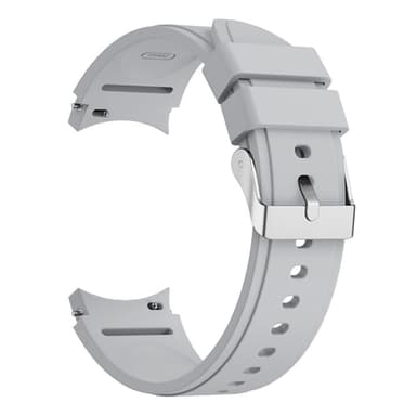 SKALO Samsung Watch 6 Classic 43mm/47mm Silikonearmbånd Formtilpasset - Grå