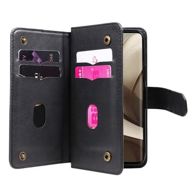 SKALO Motorola Edge 50 5G 10-RUM Flip Cover - Sort