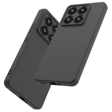 SKALO Xiaomi 14T Matte Black Ultra-tynd TPU Cover