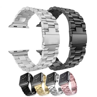 SKALO Lænkearmbånd Apple Watch Series 10 42mm - Champagne