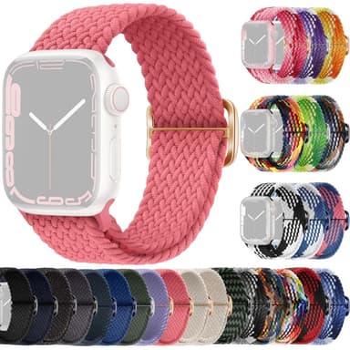 SKALO Flettet Rem Apple Watch Ultra 2 49mm - Pink