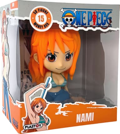 Plastoy One Piece sparegris (Nami)