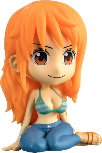 Plastoy One Piece sparegris (Nami)