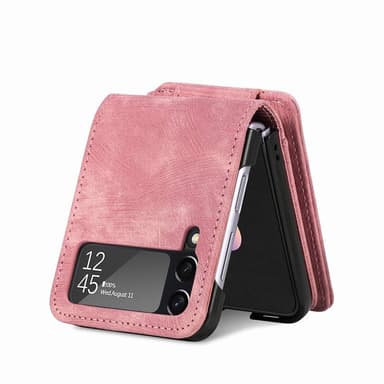 Mobilcover 2i1 Samsung Galaxy Z Flip 4 - Lyserød