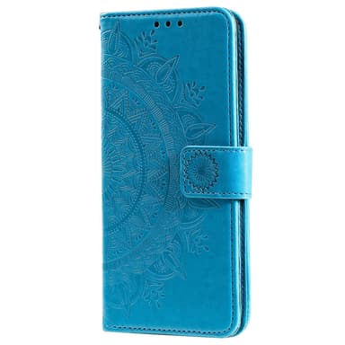 SKALO OnePlus 10T 5G Mandala Flip Cover - Blå