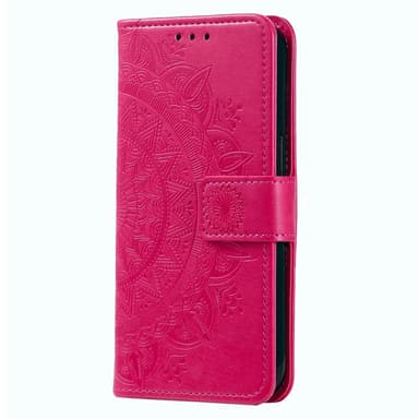 SKALO Sony Xperia 5 IV 5G Mandala Flip Cover - Cerise