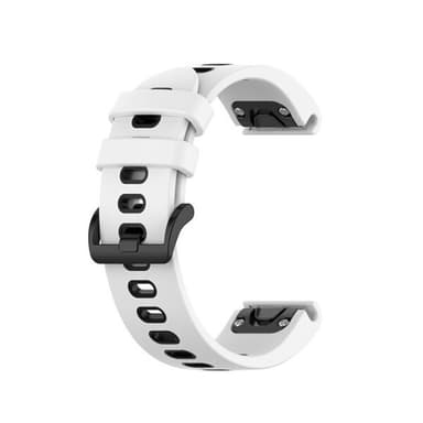 Armband till Garmin Descent MK2 26mm - Vit & Svart