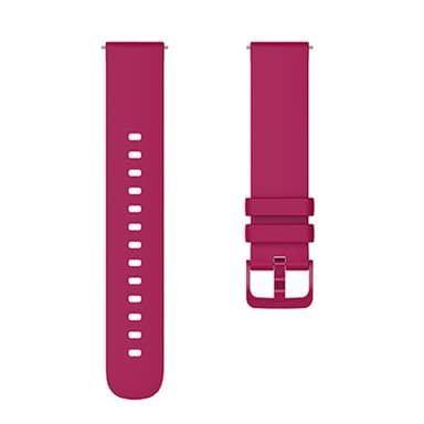 SKALO Silikonearmbånd til Samsung Watch 3 45mm - Vin rød