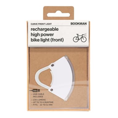 Bookman Curve Front Light, Cykelbelysning