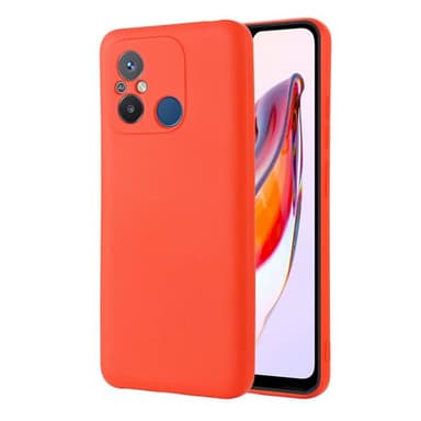 Liquid silikone cover Xiaomi Redmi 12C - Rød