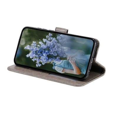 SKALO Xiaomi 13 5G Mandala Flip Cover - Grå