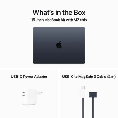 MacBook Air 15 M2/8/512 2023 (Midnat)