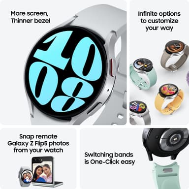 Samsung Galaxy Watch6 40mm LTE (sort)