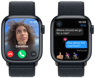 Apple Watch S9 41mm GPS+CEL (Midnight Alu/Midnight Sports-Loop)
