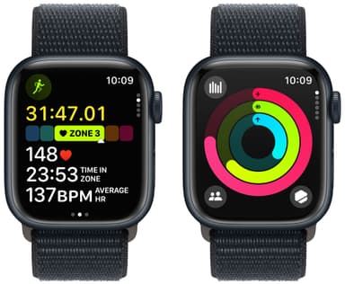 Apple Watch S9 41mm GPS+CEL (Midnight Alu/Midnight Sports-Loop)