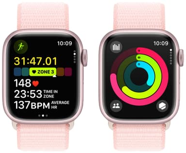 Apple Watch S9 41mm GPS+CEL (Pink Alu/Light Pink Sports-loop)