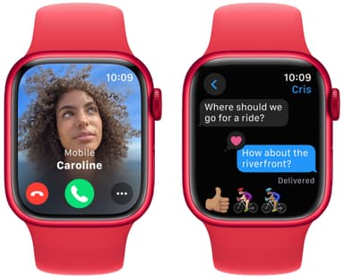 Apple Watch S9 41mm CEL (PRODUCT)RED Alu/(PRODUCT)RED Sportsbånd M/L