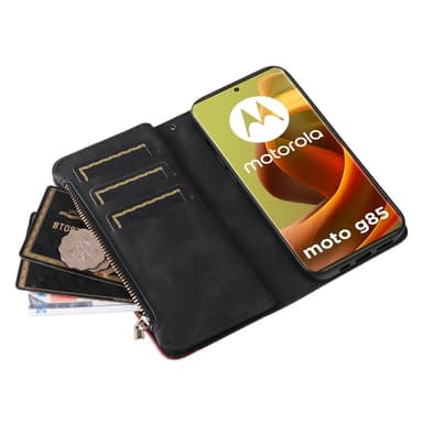 KT Multifunktion Series-5 Til Motorola Moto G85 Telefontaske