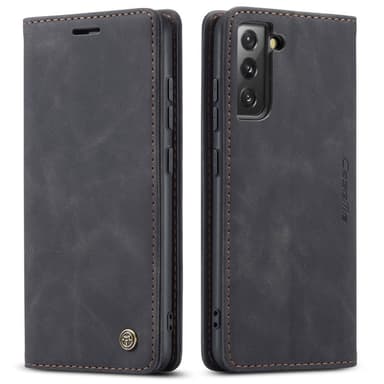 CASEME Retro Pung Taske til Samsung Galaxy S22 - Sort