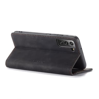 CASEME Retro Pung Taske til Samsung Galaxy S22 - Sort