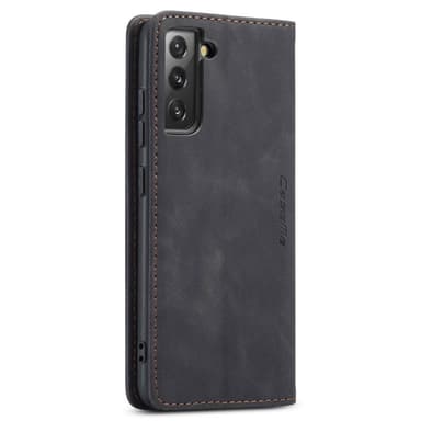CASEME Retro Pung Taske til Samsung Galaxy S22 - Sort