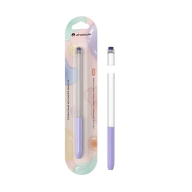 Apple Pencil (2nd Gen) AHASTYLE PT-LC05 Pen Cover Beskyttelseshylster - Sort